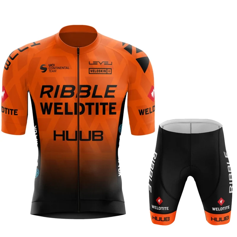 Radtrikot Set Herren – Sommer, Atmungsaktiv & Schnell Trocknend