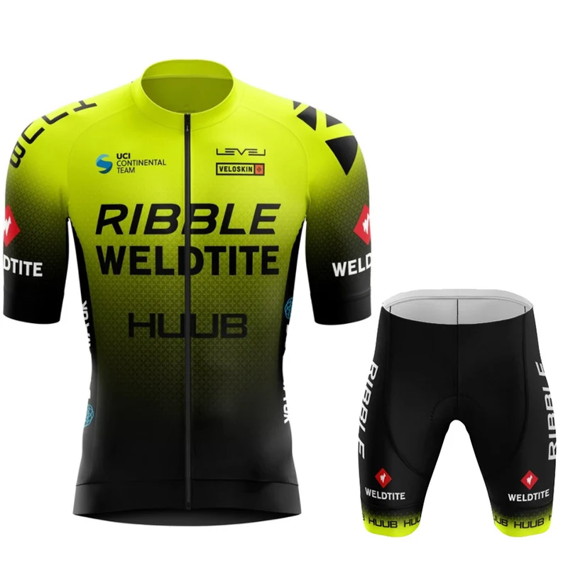 Radtrikot Set Herren – Sommer, Atmungsaktiv & Schnell Trocknend