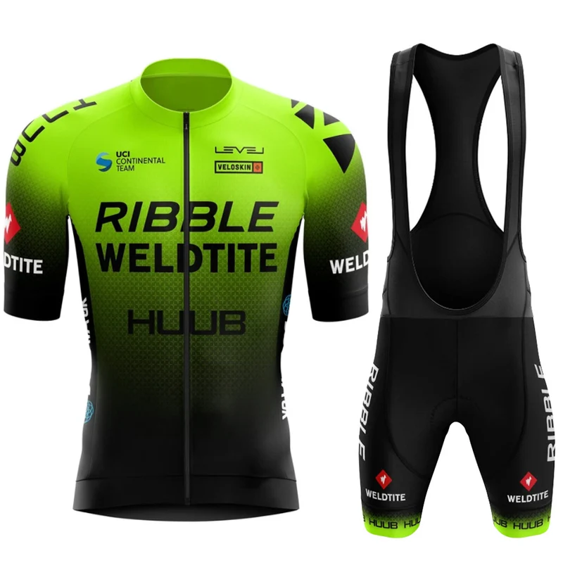 Radtrikot Set Herren – Sommer, Atmungsaktiv & Schnell Trocknend