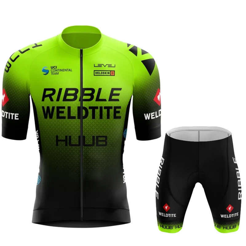Radtrikot Set Herren – Sommer, Atmungsaktiv & Schnell Trocknend