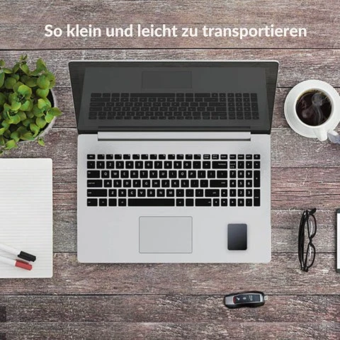 Audivox Mini-Recorder 64 GB – 376 Std. Aufnahme & USB-Transfer