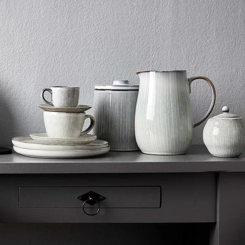 HENLEY Kaffeetasse 4er-Set – Steinzeug Kaffeebecher Für Stilvolle Kaffeepausen