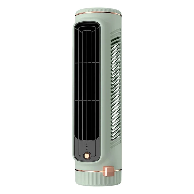 USB Tischventilator Leise – 3 Geschwindigkeiten, USB-Betrieb & Kompaktes Turmdesign