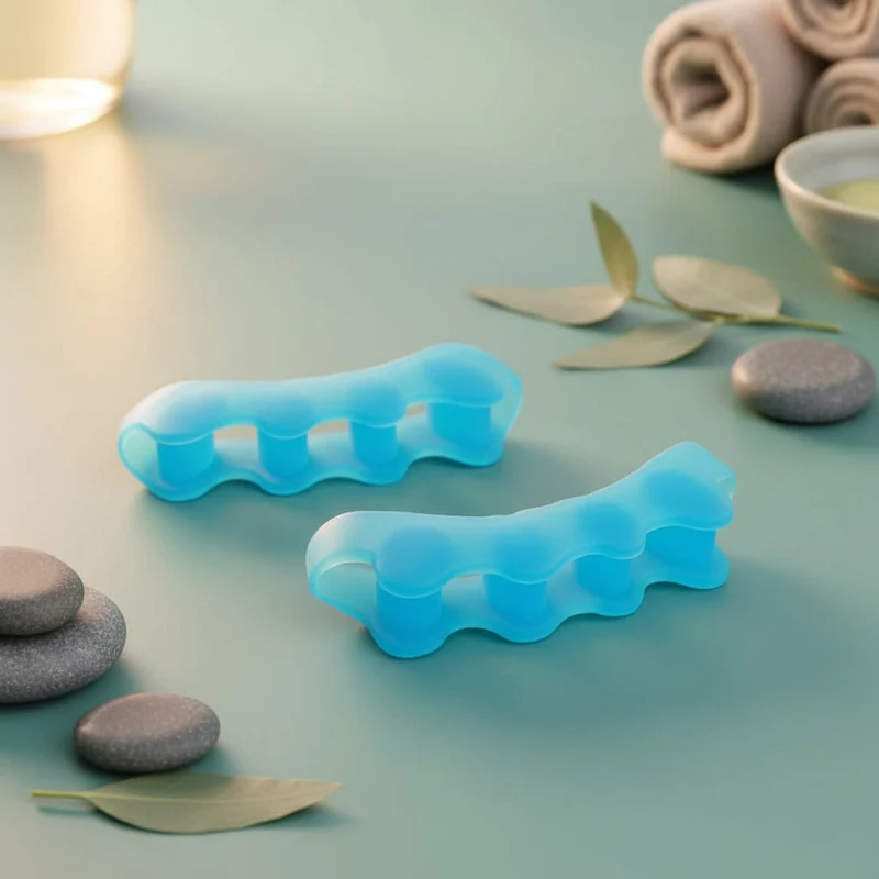Zehenspreizer aus Silikon – Flexibel, Waschbar & Wiederverwendbar