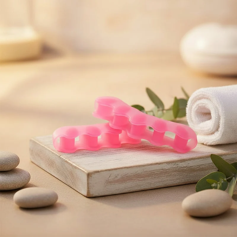 Zehenspreizer aus Silikon – Flexibel, Waschbar & Wiederverwendbar