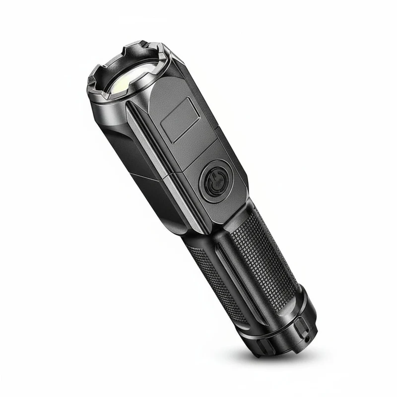 LED Taschenlampe aufladbar – USB-C Outdoor Lampe wasserdicht