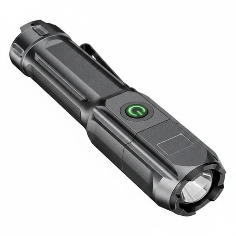 LED Taschenlampe aufladbar – USB-C Outdoor Lampe wasserdicht