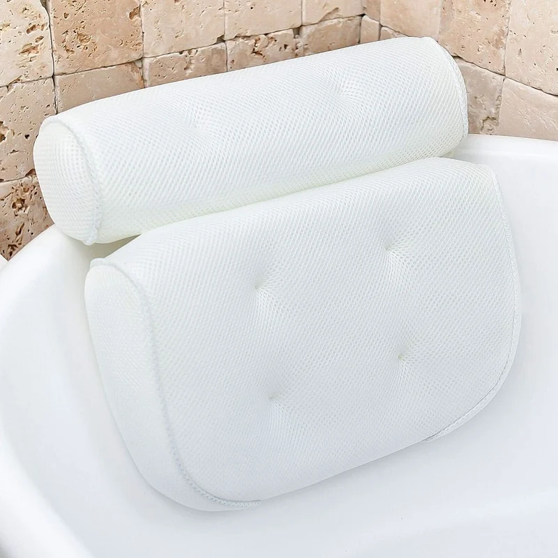 Badewannen Kissen Ergonomisch – Weich, Rutschfest & Atmungsaktiv
