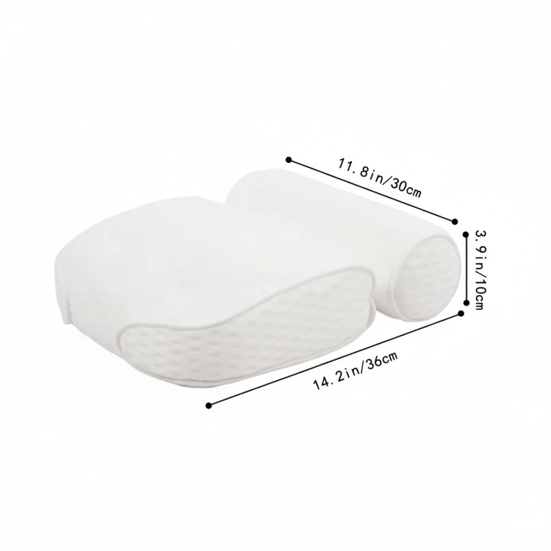 Badewannen Kissen Ergonomisch – Weich, Rutschfest & Atmungsaktiv