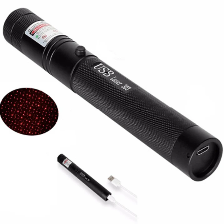 Laserpointer Metall – Fokus Einstellbar & Wiederaufladbar