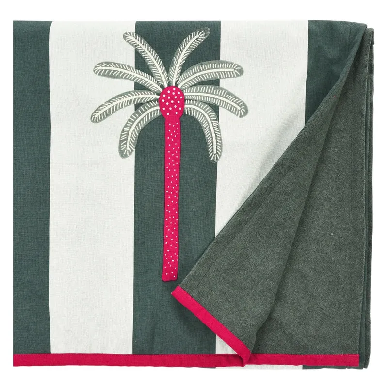 Strandtuch PStrandtuch Palme – Tropisches Strandtuch Für Sommer, Strand & Poolalme