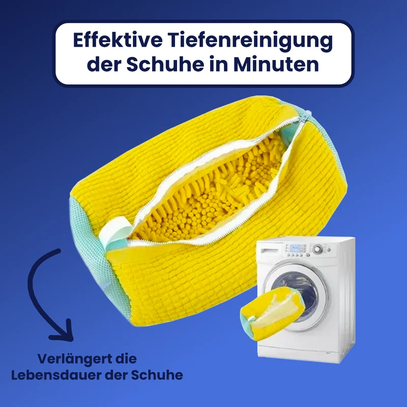 Schuh-Waschbeutel – Schutz- und Reinigungssystem für Schuhe in der Waschmaschine