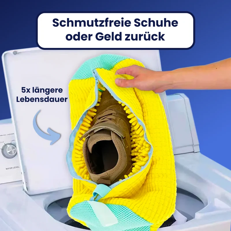 Schuh-Waschbeutel – Schutz- und Reinigungssystem für Schuhe in der Waschmaschine