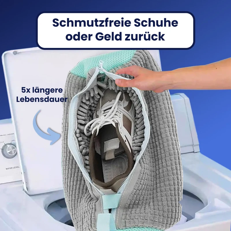 Schuh-Waschbeutel – Schutz- und Reinigungssystem für Schuhe in der Waschmaschine