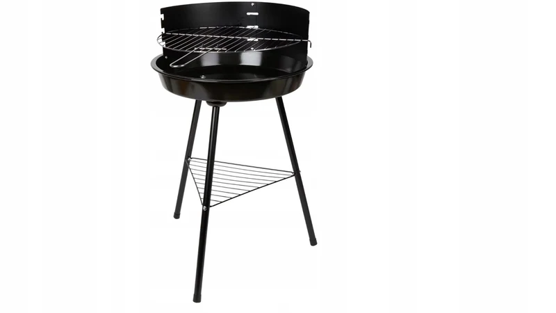 Garten-Holzkohlegrill Ø 43 × 70 cm – Praktisch und kompaktGartenHolzkohlegrill Ø 43 × 70 cm Praktisch und kompakt