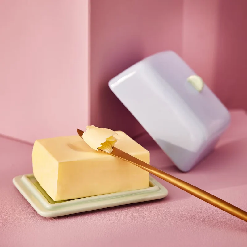 ### BUTTER Butterdose – Keramik Butterdose Für Stilvolles Frühstück & Aufbewahrung