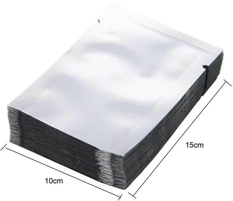 Chyuan Vacuum Sealer Bags, Aluminum Food Storage, 100 Count