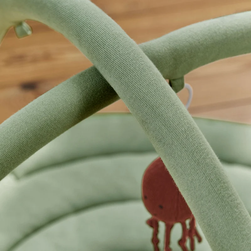 BUBBILO Spielbogen für Babys – Weicher Activity Play Arch Mit Sensorik-Spielmatte