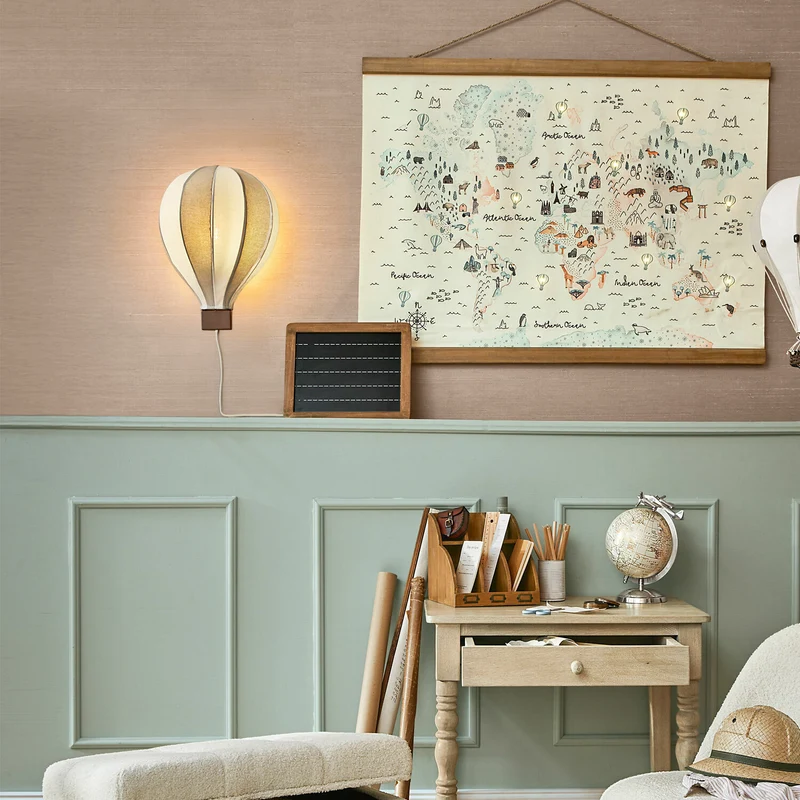 KANZA Kreidetafel – Vintage Wandtafel Für Kreatives Lernen & Kinderzimmer
