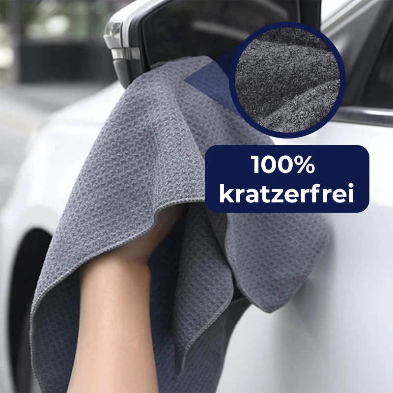 Fenstertuch – Streifenfreies Mikrofaser-Reinigungstuch für Fenster, Spiegel & Glasflächen