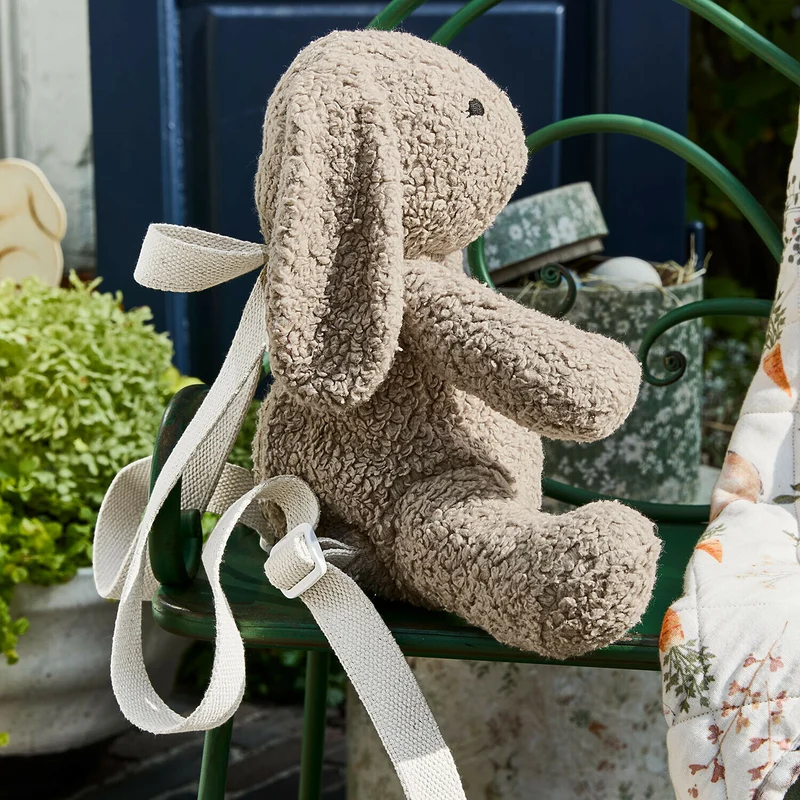 FLUFFERNAP Hasen-Rucksack – Niedlicher Bunny-Rucksack für kleine Abenteuer
