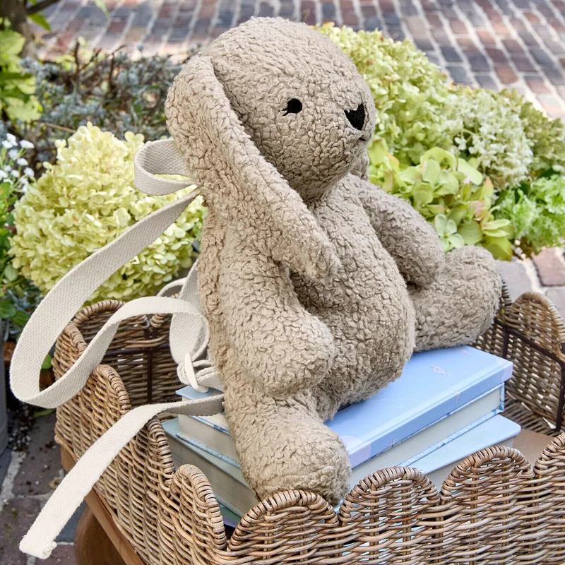 FLUFFERNAP Hasen-Rucksack – Niedlicher Bunny-Rucksack für kleine Abenteuer