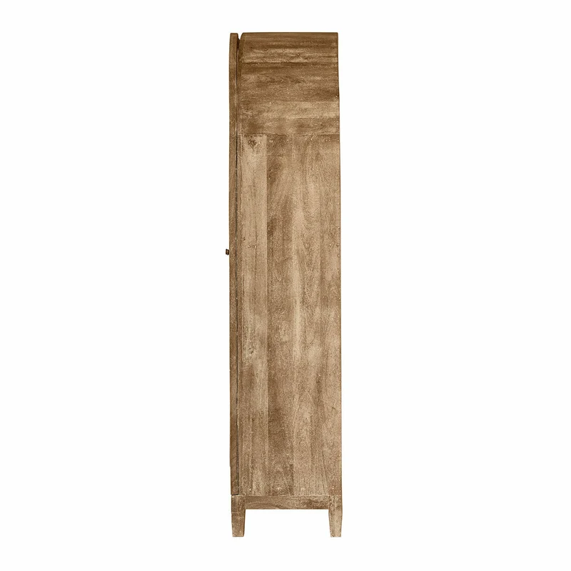WINSCOMBE Schrank – Massiver Mangoholz-Schrank mit Vintage-Charme
