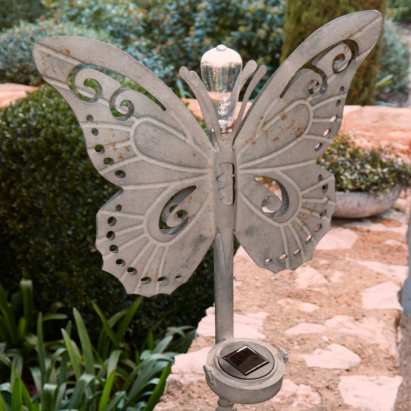PAVRELLE Solar-Laterne – Dekorative Solar-Gartenlaterne mit Vintage-Charme