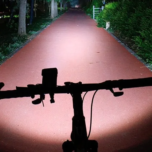 Fahrradlicht mit Powerbank – Handyhalterung & helles LED-Licht