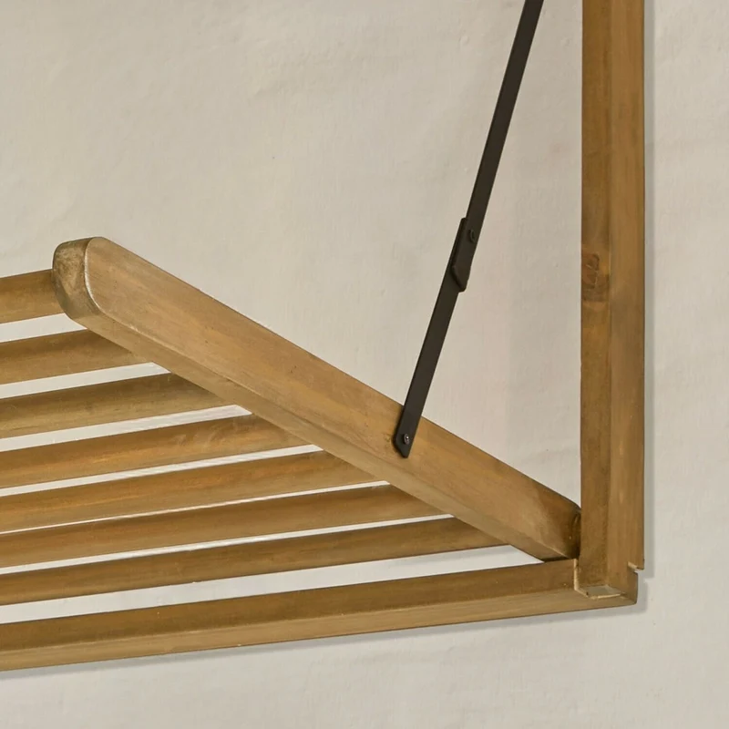 ÉLIRÈME Wand-Wäscheständer – Klappbarer Wäscheständer Aus Holz