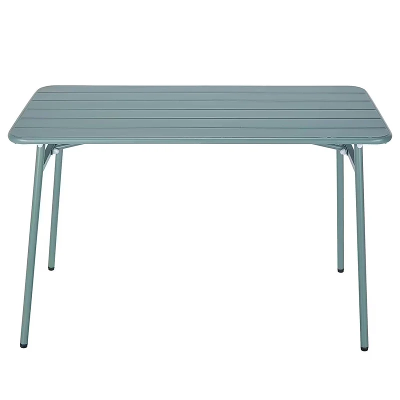 LINESIDE Gartenmöbel-Set 3-teilig – Stahl Bistro-Set in Salbeigrün