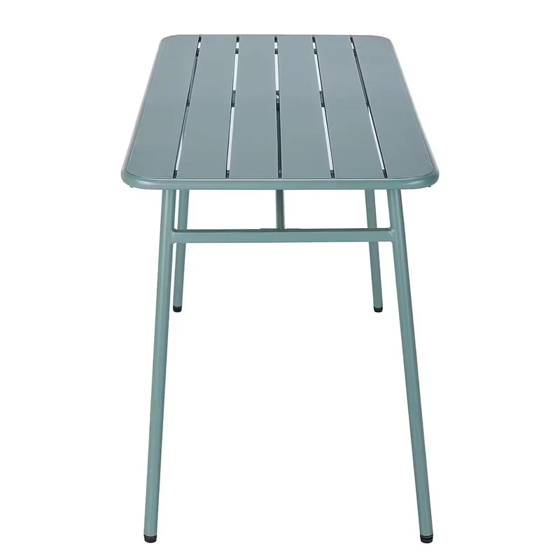 LINESIDE Gartenmöbel-Set 3-teilig – Stahl Bistro-Set in Salbeigrün