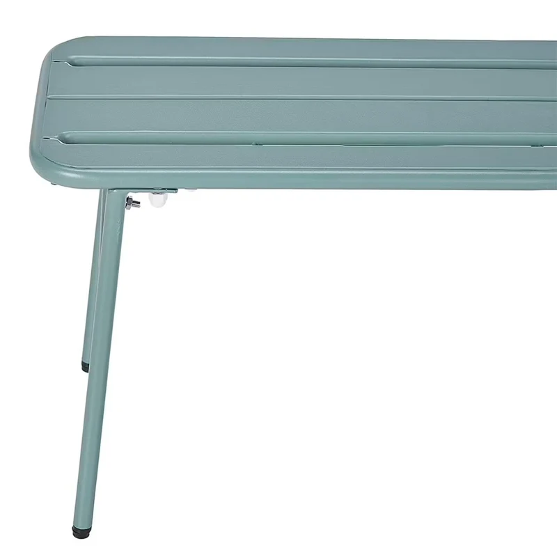LINESIDE Gartenmöbel-Set 3-teilig – Stahl Bistro-Set in Salbeigrün