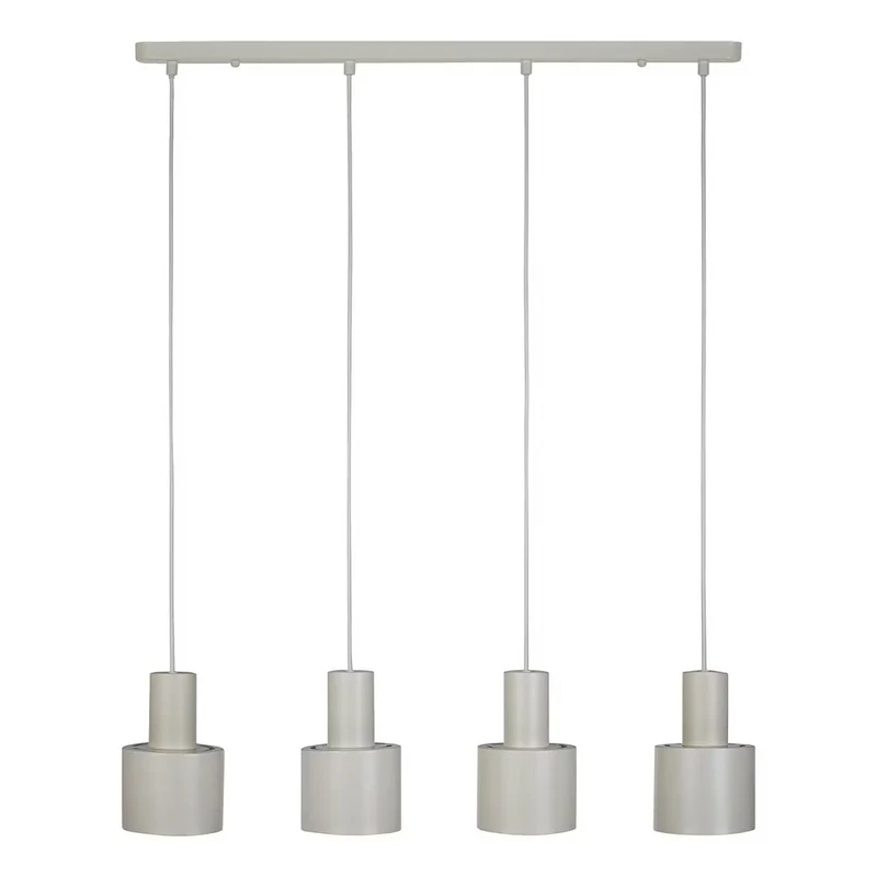 ISAK Pendelleuchte – Moderne 4-flammige Industrial Deckenlampe aus Eisen