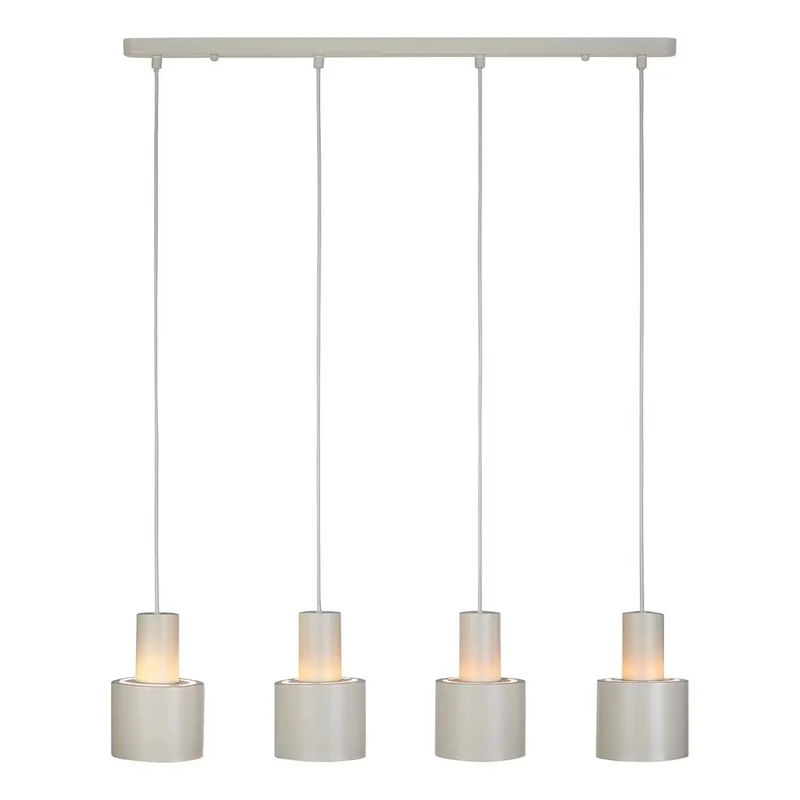 ISAK Pendelleuchte – Moderne 4-flammige Industrial Deckenlampe aus Eisen