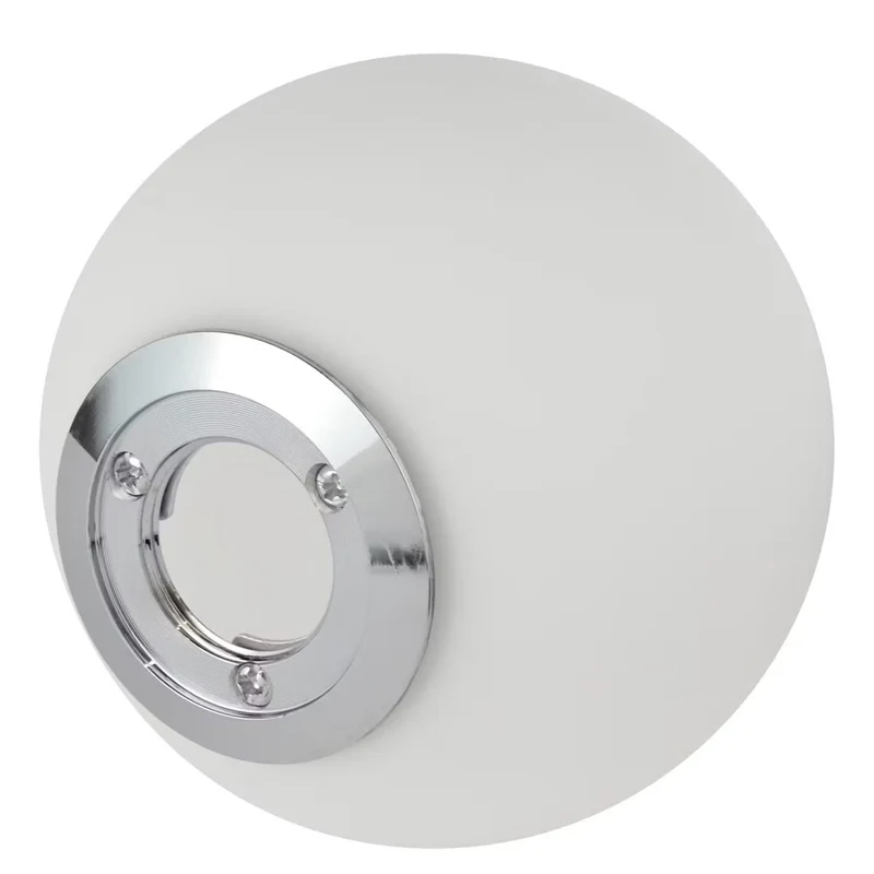 CHROME Tischleuchte – Moderne Glas- & Chrom-Design Tischlampe