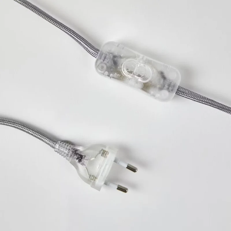 CHROME Tischleuchte – Moderne Glas- & Chrom-Design Tischlampe