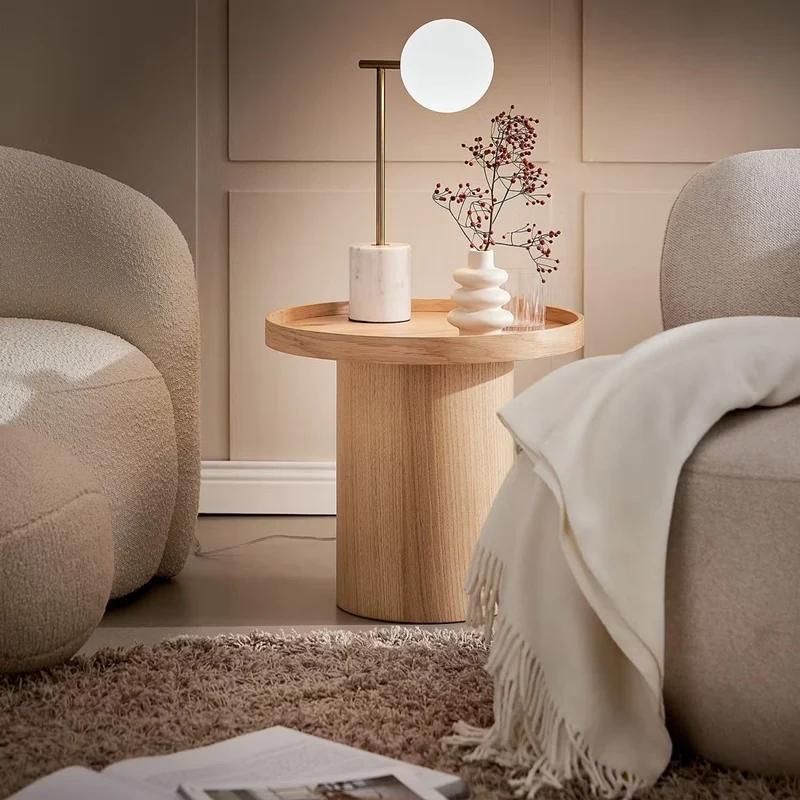 LUNA Tischleuchte – Elegantes Design aus Marmor, Glas & Metall