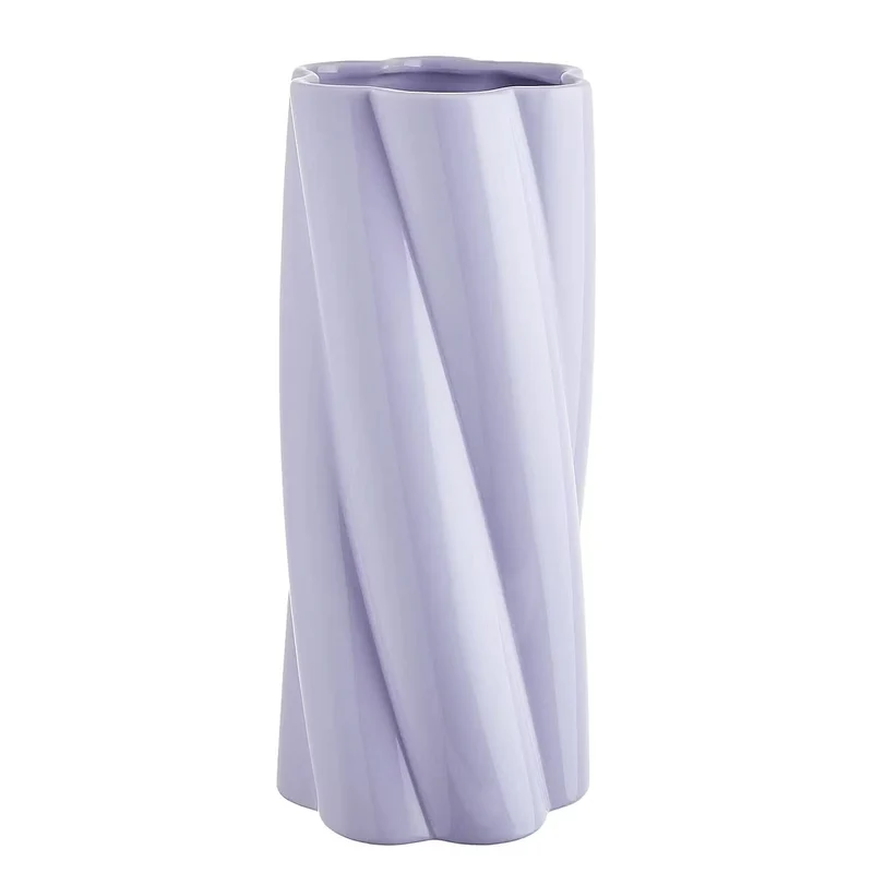 TWIST Vase – Skulpturale Keramikvase mit modernem Spiraldesign