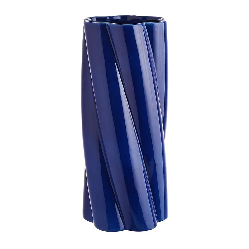 TWIST Vase – Skulpturale Keramikvase mit modernem Spiraldesign