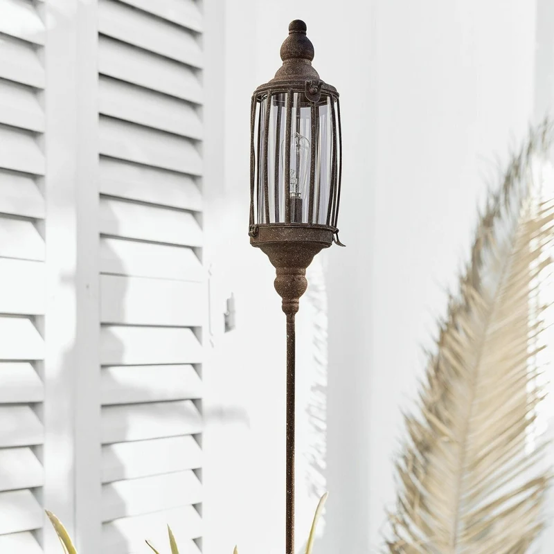 IVETTE LED-Laterne – Vintage-Standlaterne Mit Nostalgischem Charme