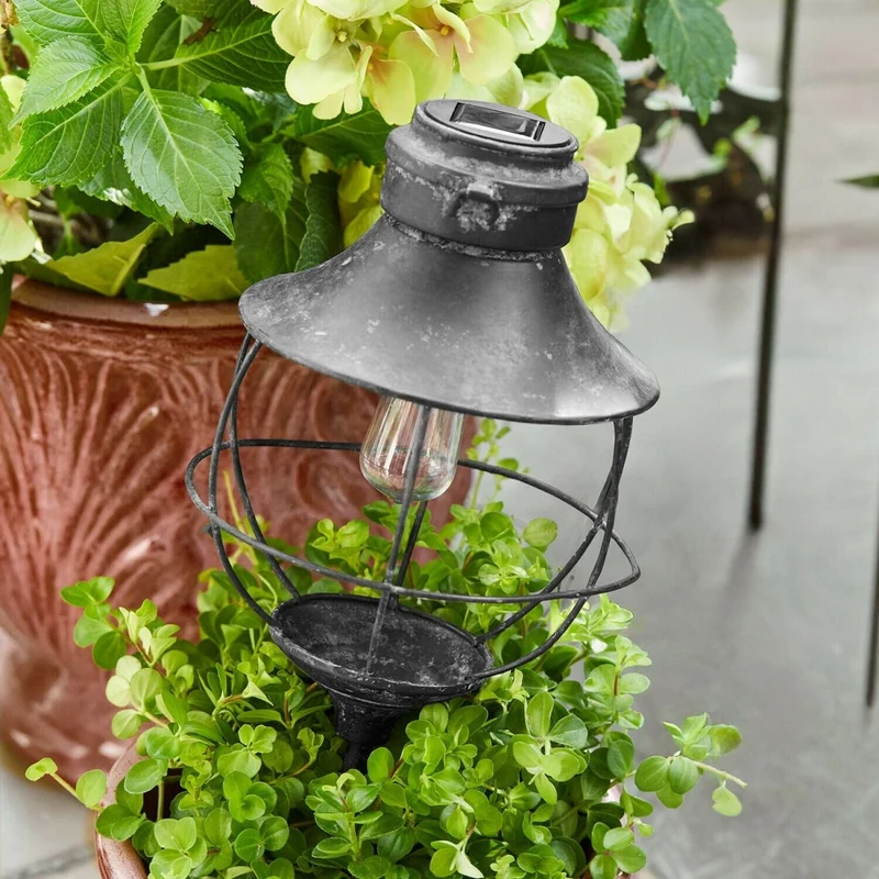 VOLANAIS Wiederaufladbare LED-Laterne – Vintage-Laterne Mit Kabellosem Komfort