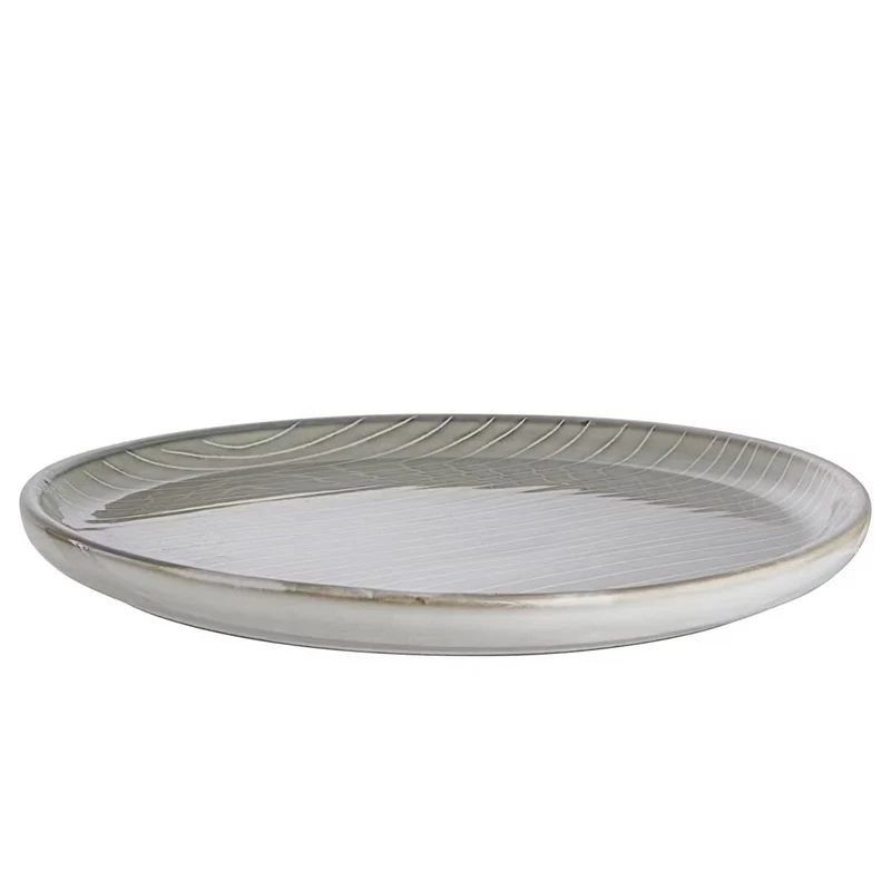 HENLEY Teller-Set 4er – Steinzeug-Teller mit reaktiver Glasur im Landhausstil