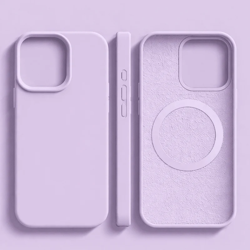 iPhone Hülle mit Magnetfunktion – Soft-Touch Silikon & schlankes Design