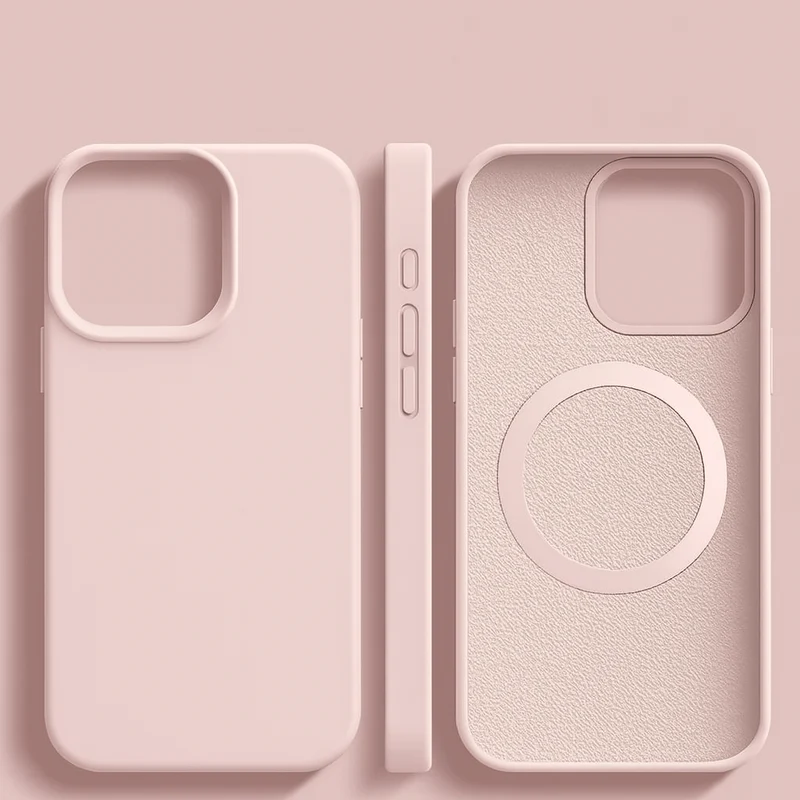 iPhone Hülle mit Magnetfunktion – Soft-Touch Silikon & schlankes Design
