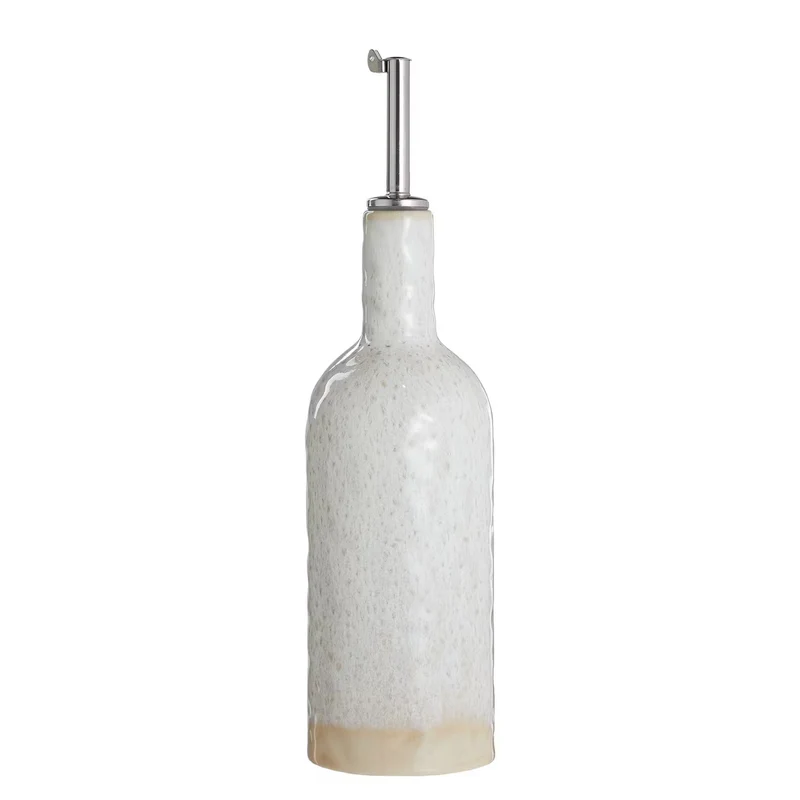 PORTIMAO Öl- & Essigflasche – Steinzeugflasche Mit Reaktiver Glasur Für Öl, Essig & Dressings