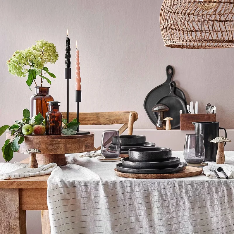 CASA NOVA Pastateller – Steingut-Teller Für Pasta, Salate & Bowls