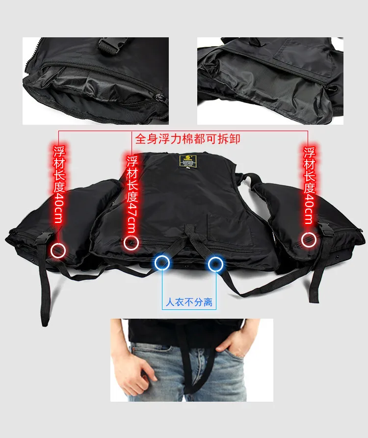 Aquashield Schwimmweste für Wassersport – Verstellbare Gurte, Wasserdicht & Atmungsaktiv