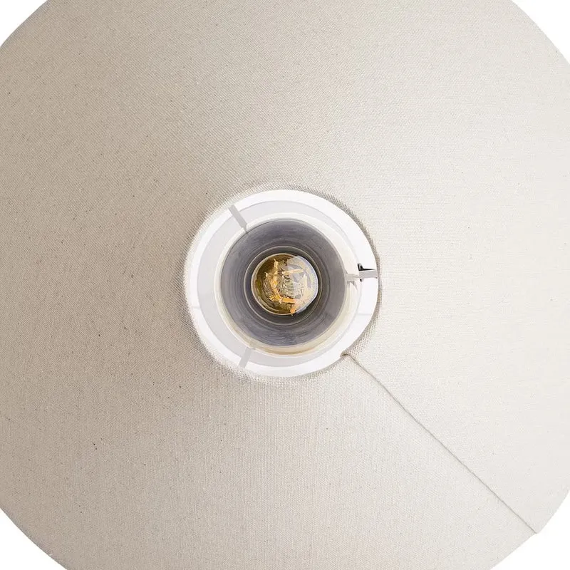 NEXO Tischleuchte – Minimalistische Tischlampe Mit Stoffschirm
