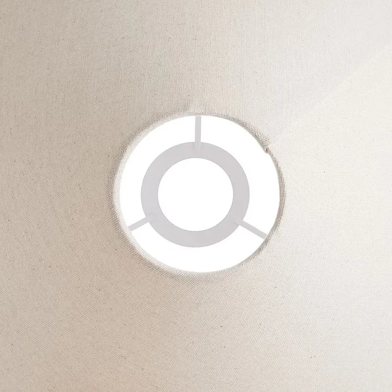 NEXO Tischleuchte – Minimalistische Tischlampe Mit Stoffschirm